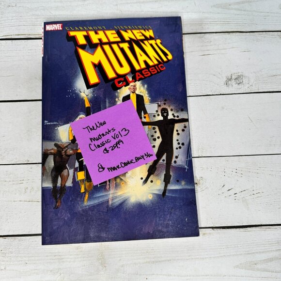 New Mutants Classic Vol 3 Chris Claremont and Bill Sienkiewicz Comic Book PB - Picture 8 of 8